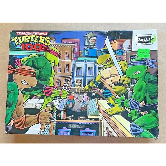 RoseArt Toys Tmnt 987 Jigsaw Puzzle Teenage Mutant Ninja Turtles